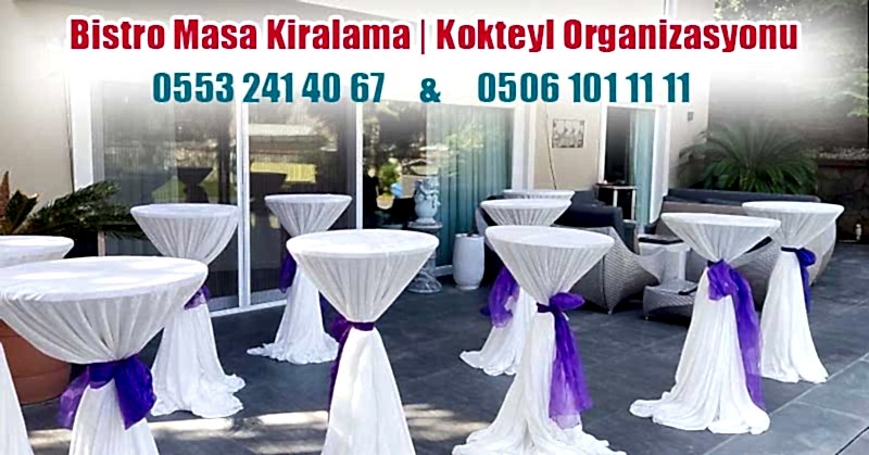 Kiralık Kokteyl Masası